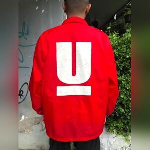 Jun Takahashi × UNDERCOVER COACH JACKET RED